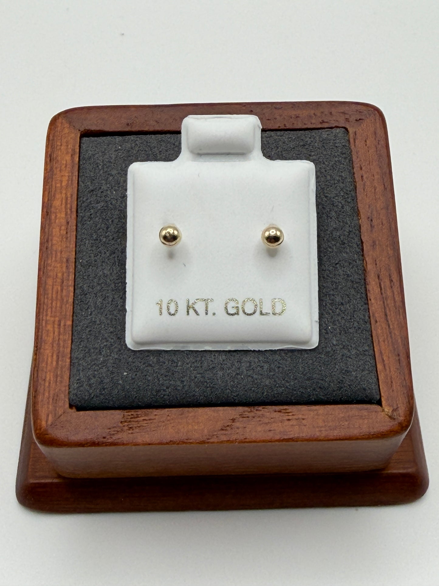 10K Gold Baby Stud Earrings