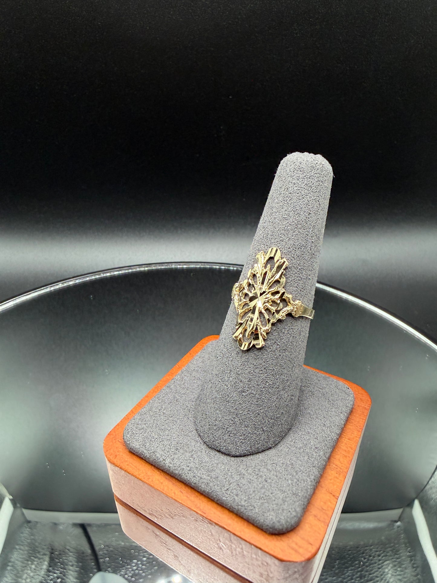 10K Gold Filigree Ring