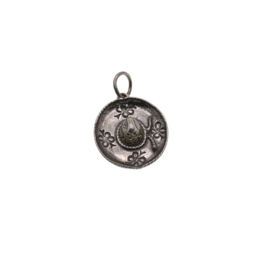 925 Silver Sombrero Charm