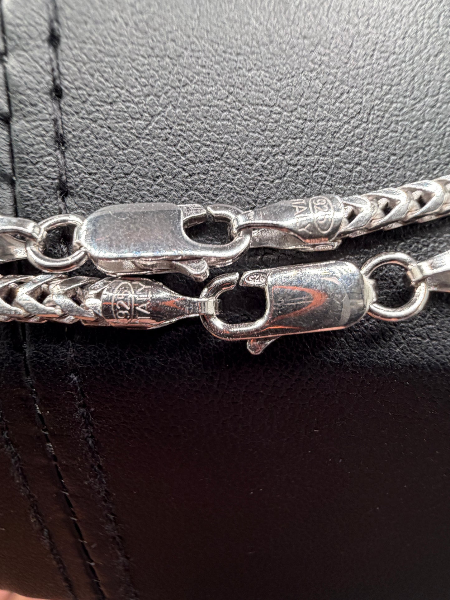 925 Silver 2.3mm Franco 22" Chain
