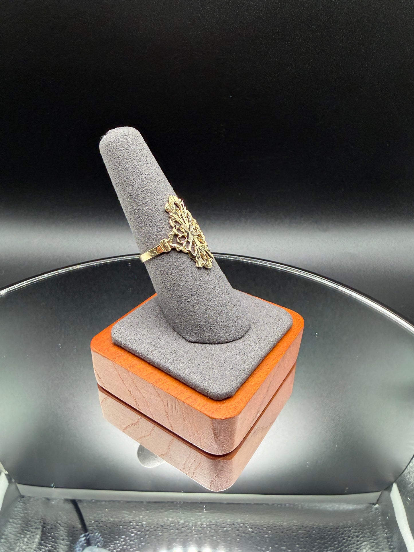 10K Gold Filigree Ring