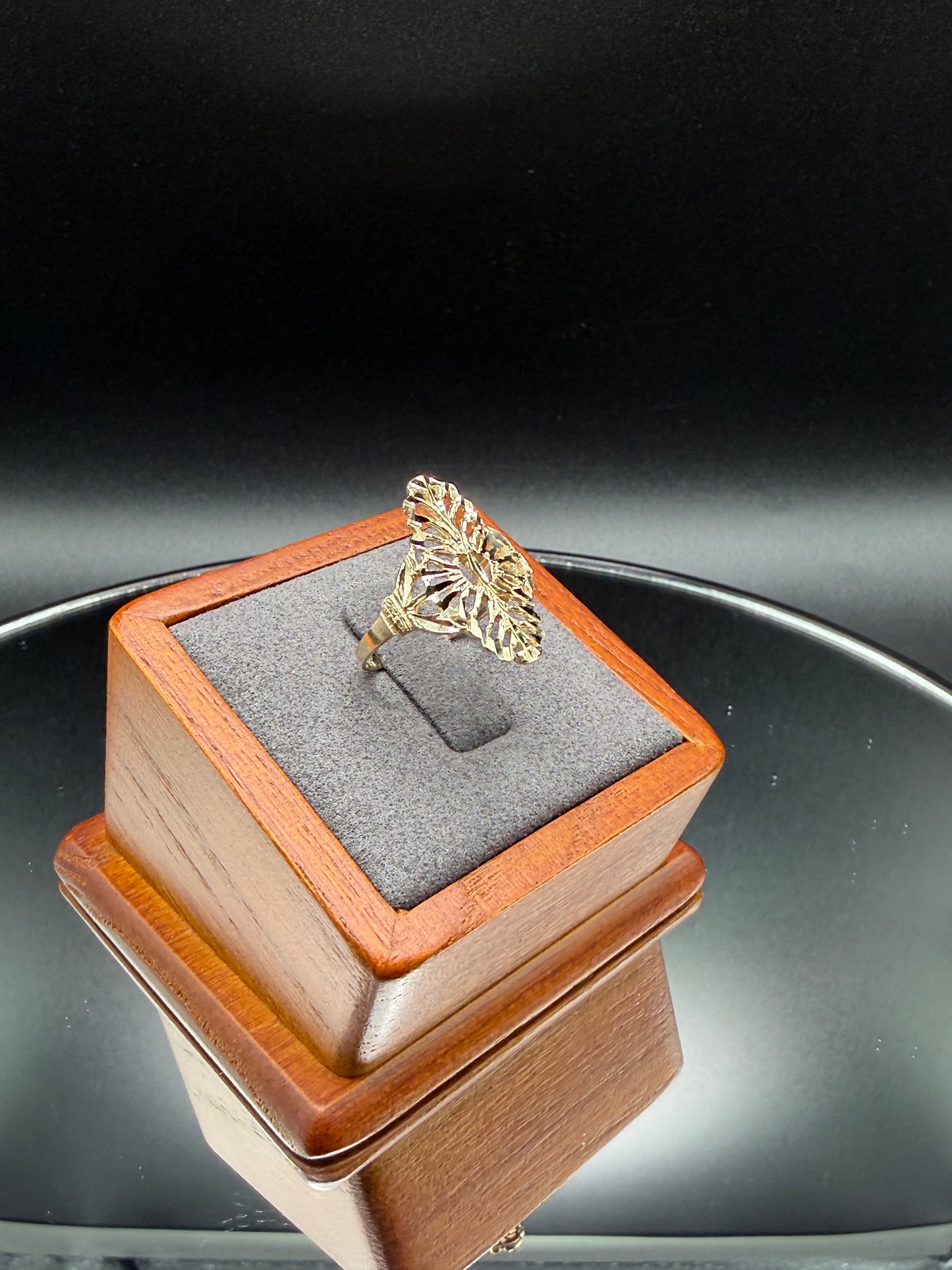 10K Gold Filigree Ring