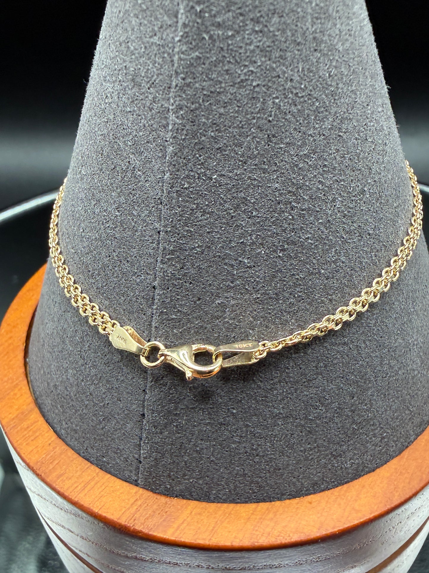 10K Gold Filigree with Heart Bracelet