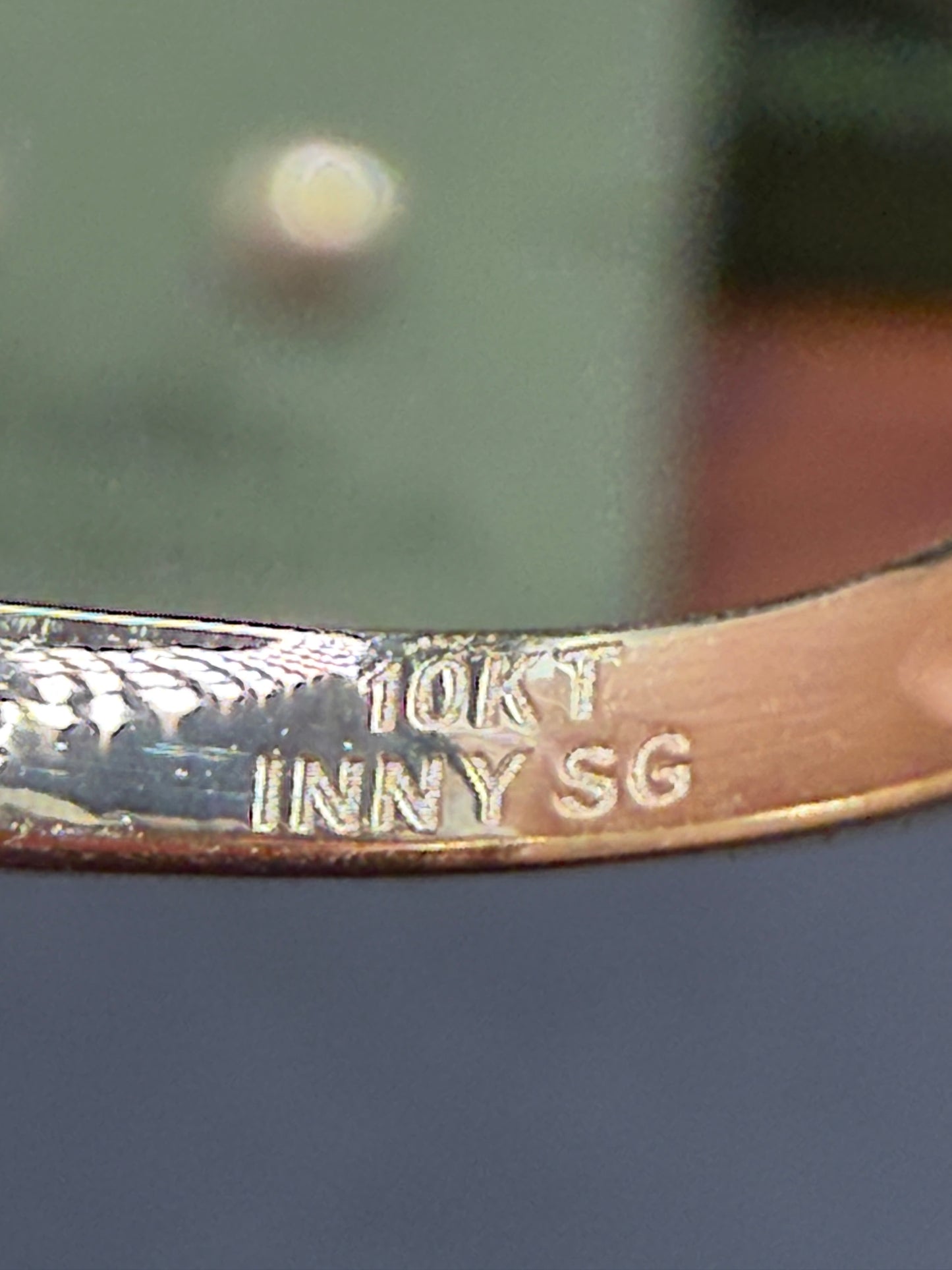 10K Gold Shiny Infiniti Ring
