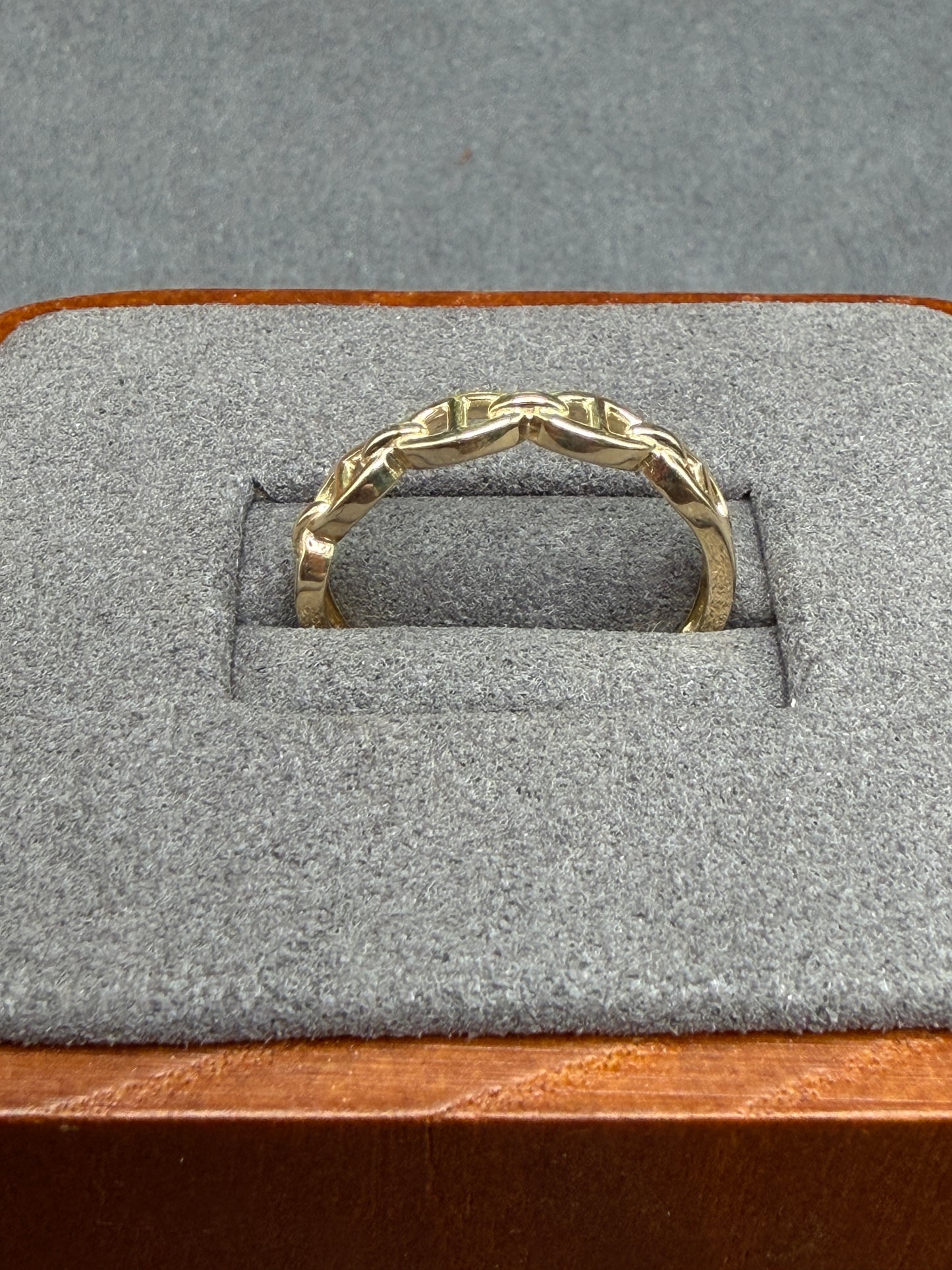 10K Gold Mariner Style Ring