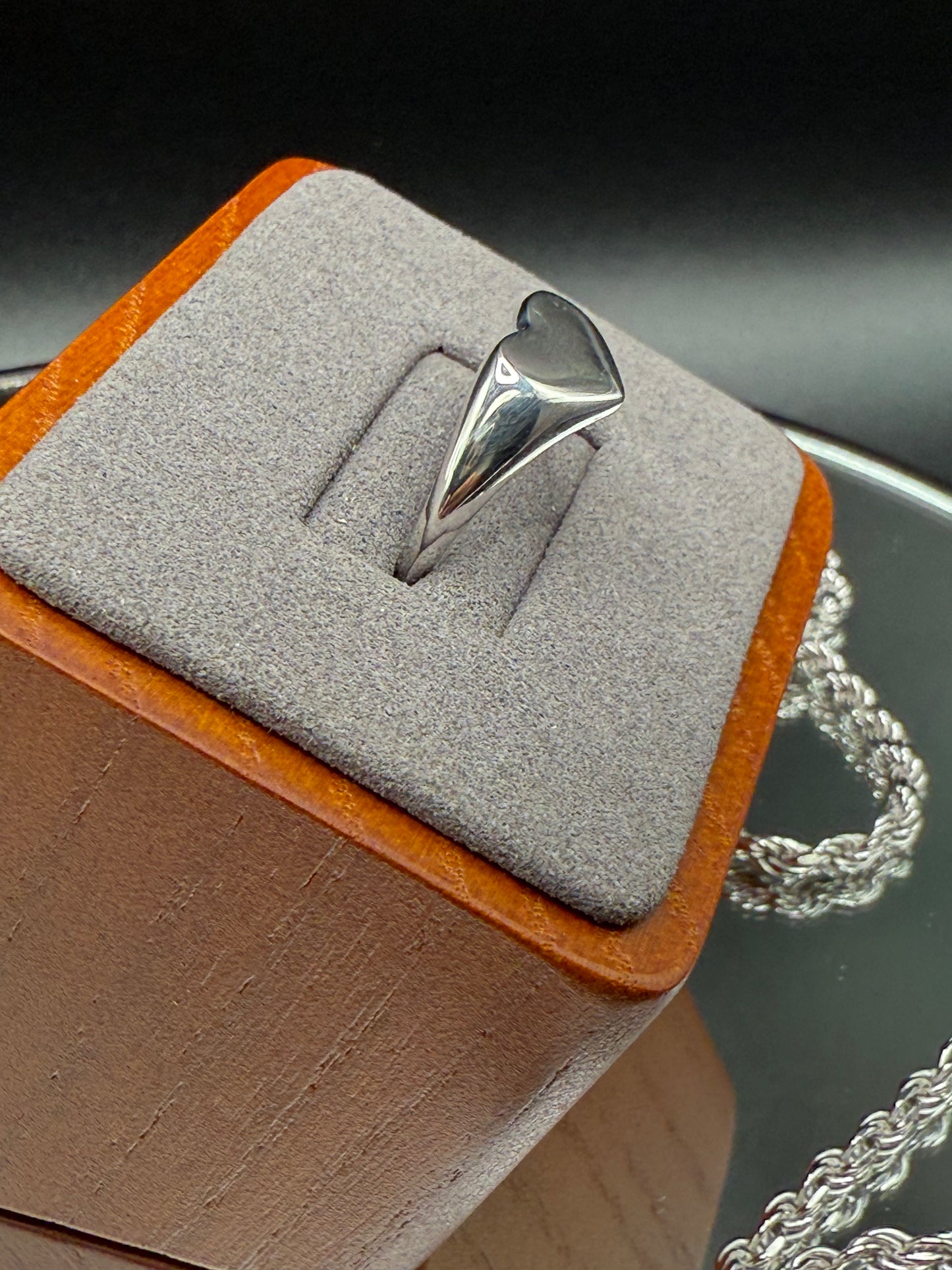 925 Sterling Silver Heart Ring
