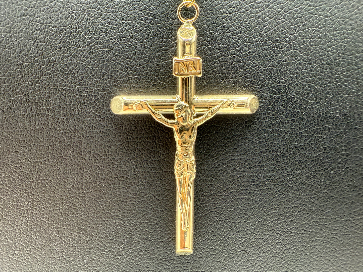 14K Gold Rosary Necklace